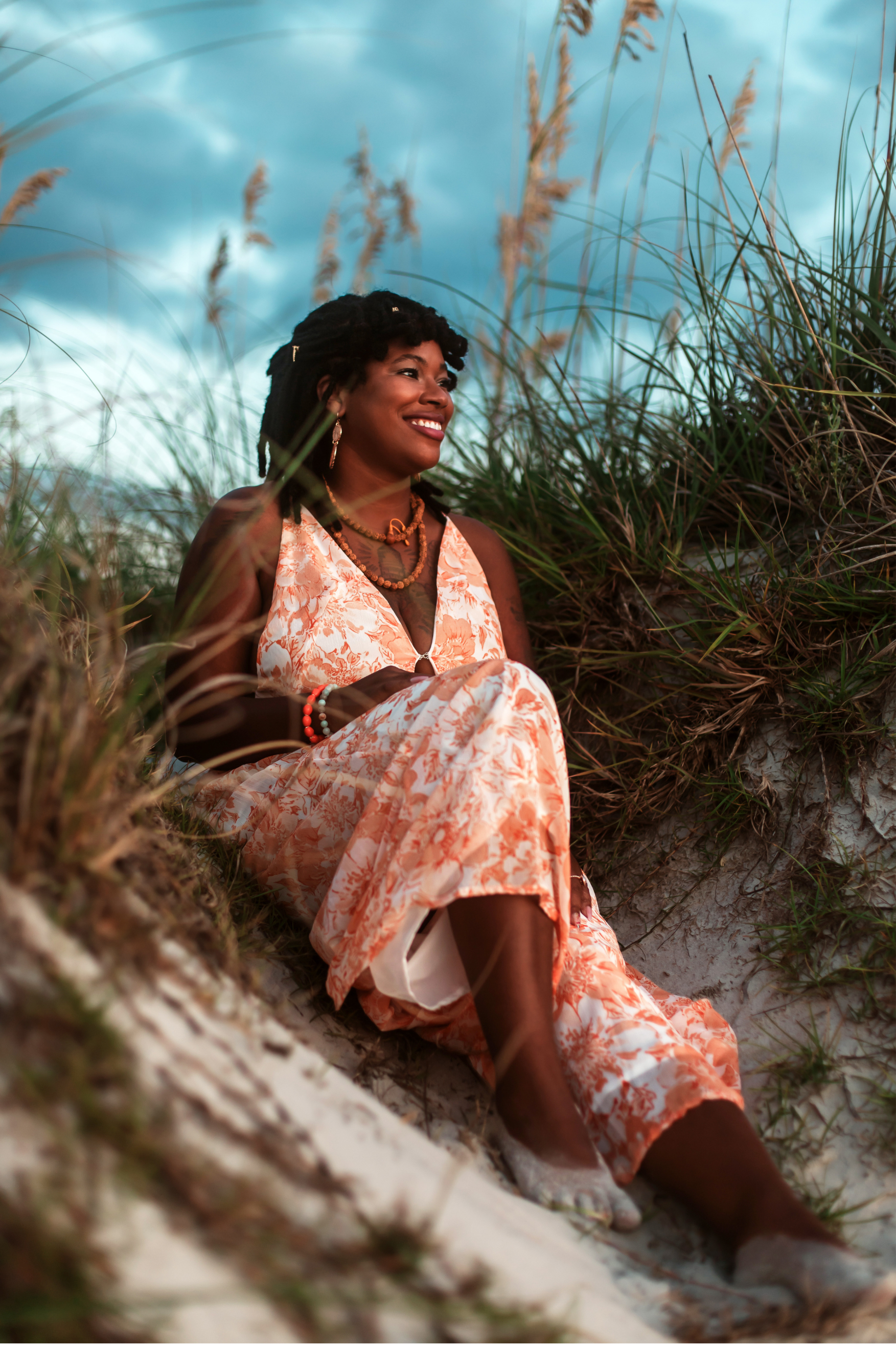 Christina Royster, founder of Cape Fear Grant Solutions, on the coast of North Carolina